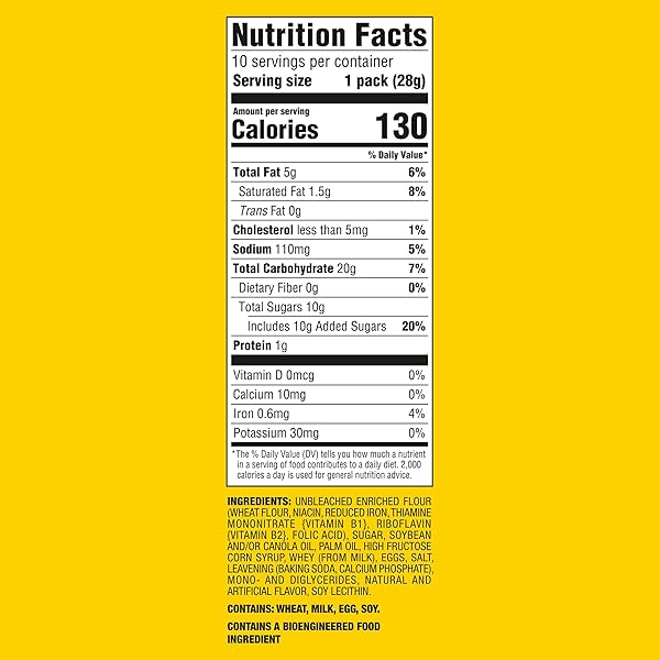 NILLA WAFERS MINI COOKIES, VANILLA WAFERS, 10 SNACK PACKS