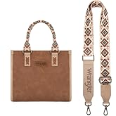 Montana West Wrangler Tote Bag for Women Aztec Western Retro Purse Top Handle Handbags