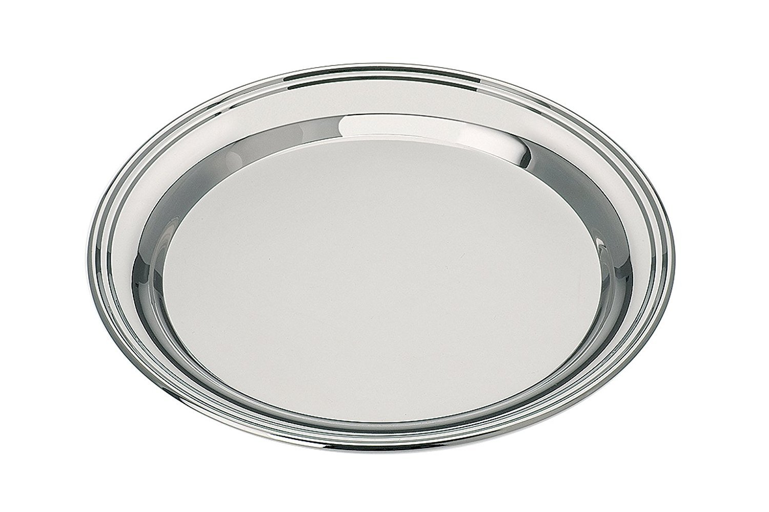 6 Gläserteller Glass Coasters Outdoor 11,5 cm inside 8 cm Silver Plated Silver Plated