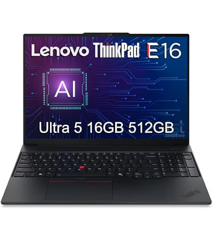 Amazon.com: Lenovo ThinkPad E16 Business Laptop (16