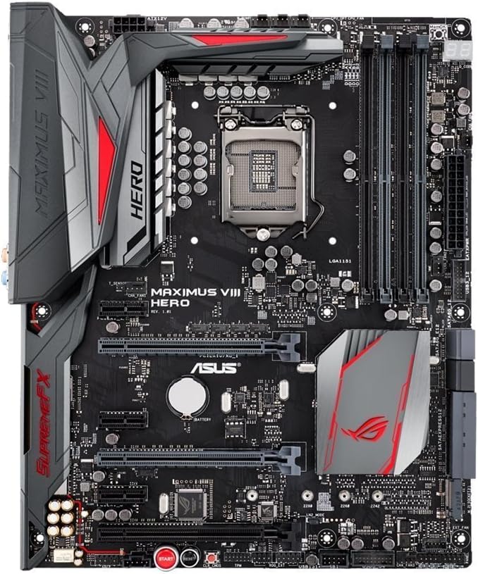 ASUS Maximus VIII Hero Motherboard LGA1151 Intel Core 6th Gen DDR4 Gaming