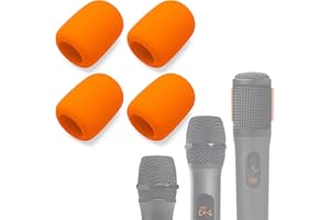 Voarmaks Foam Microphone Cover, Compatible with JBL PartyBox, Wireless Microphones, Wireless Two Microphone System, PartyBox 