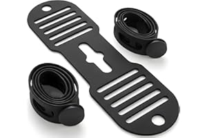 Lid Latch for Pots 3 Pack, 21.65in Universal Silicone Lid Lock Strap for Crock Pot (6/7/8 Quart) and Slow Cookers, Reusable S
