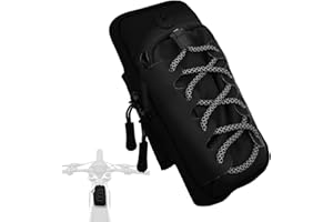 Motorcycle Frame Bag, Tear-Resistant Polyester Bike Phone Bag Magnetic Flip Design Dirtbike Pouch Accessories for Surron Tala