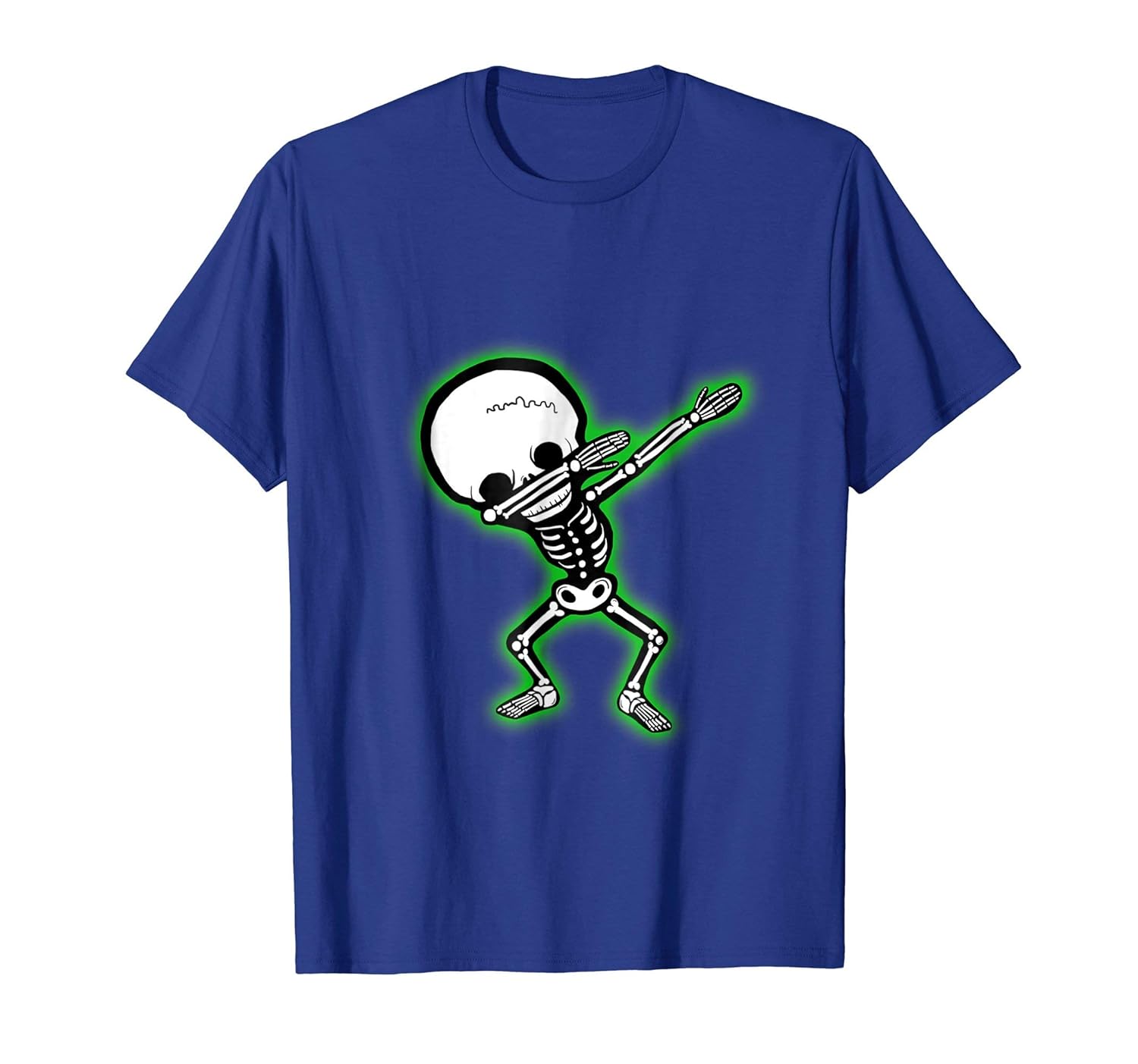 Dabbing Skeleton - Halloween Dab Skull T-Shirt-ANZ