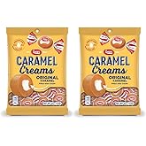 Goetze's Candy Classic Vanilla Caramel Creams, 4 oz Bags 2 Pack | Individually Wrapped Chewy Caramel &amp; Vanilla Cream Treats, Fresh from the Factory