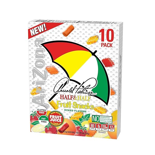 ARIZONA ICED TEA FRUIT SNACKS, ARNOLD PALMER –...