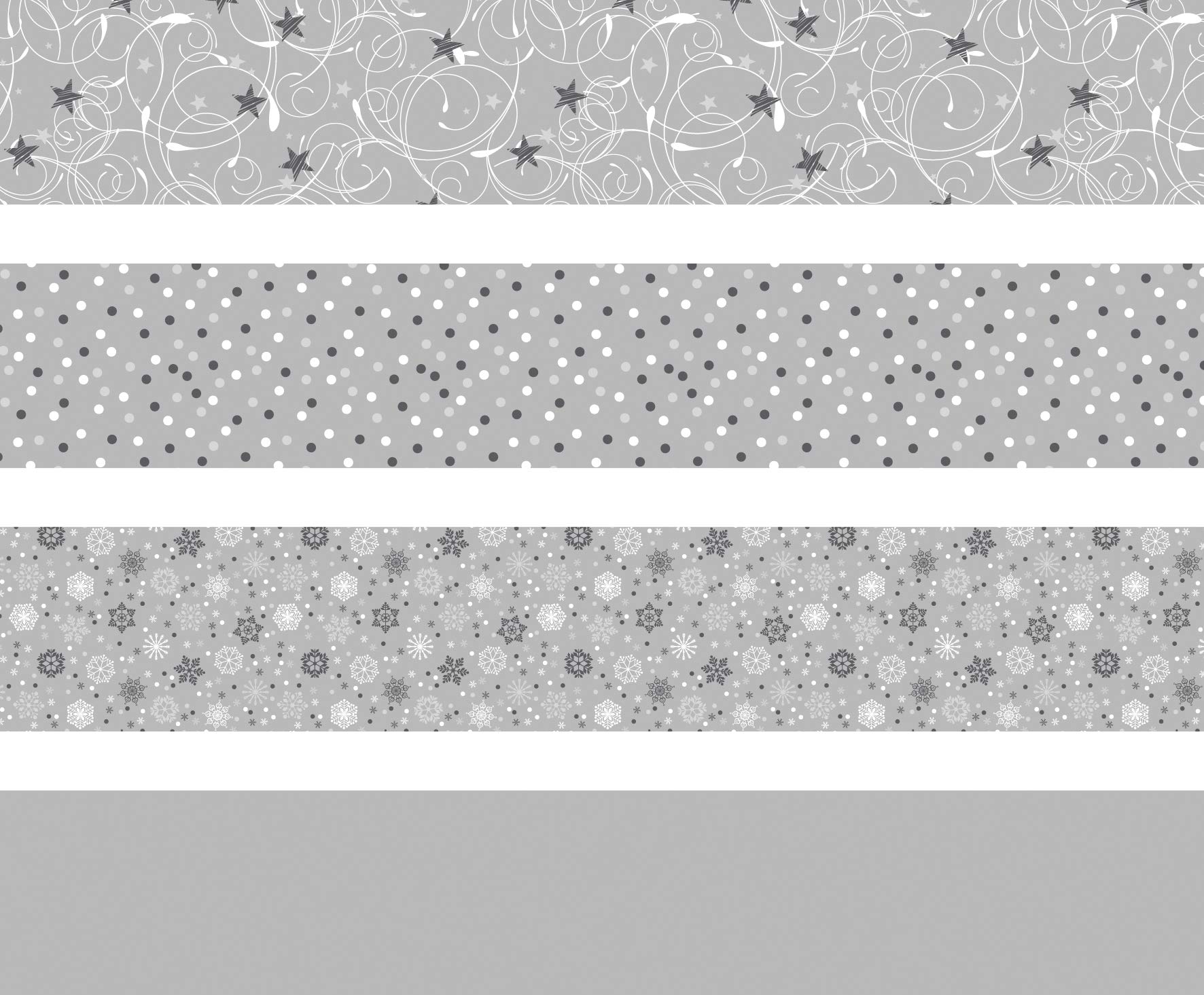 Heyda 204875536 Folding Strips Set for Froebel Stars 1 x 30 cm and 1.5 x 45 cm 4 Designs Assorted in Two Different Sizes