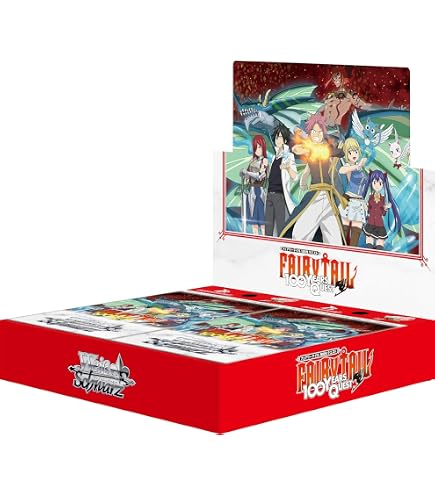 Amazon.com: Weiss Schwarz Booster Pack Fairy Tail 100 Year Quest