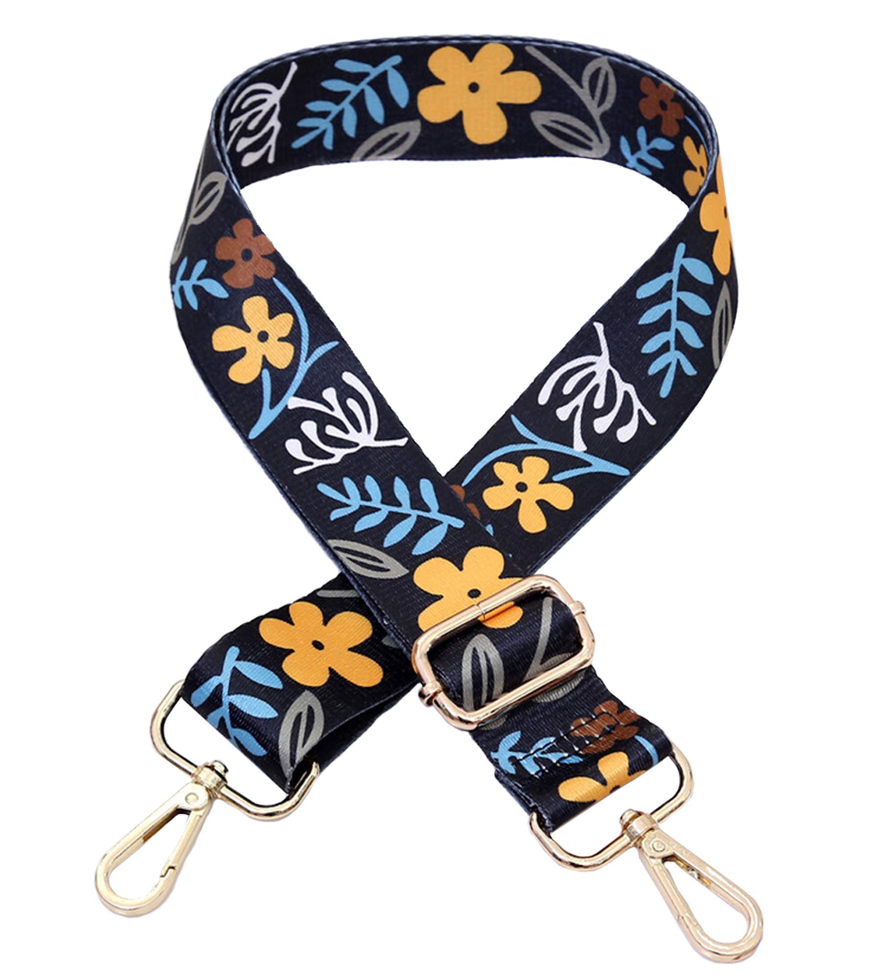 Colorful Shoulder Strap Adjustable Replacement Belt Crossbody Canvas Bag Handbag Wide Long Straps