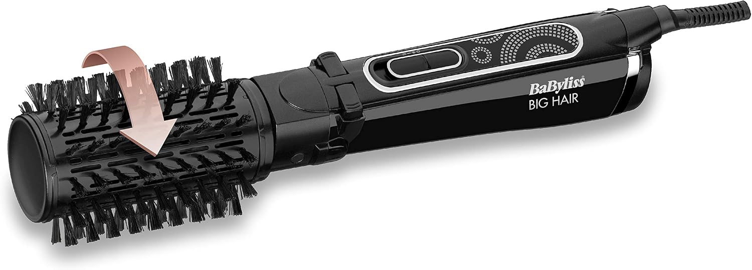 BaByliss Big Hair Rotating Hair Dryer Brush, Dry and Style in One Step, 2 Speeds & Alternating Directions - Image 5