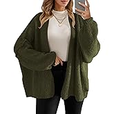 UNCLECAT Oversized Cardigan Sweaters for Women - 2025 Open Front Chunky Knit Long Sleeve Loose Fall Coats