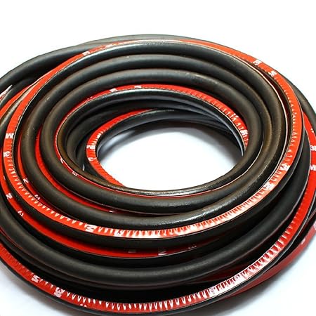 E Support™ 4M*10mm*8mm Autot¨¹rdichtung Autot¨¹r T¨¹rdichtung Kantenschutz Gummidichtung D Stil KFZ Auto