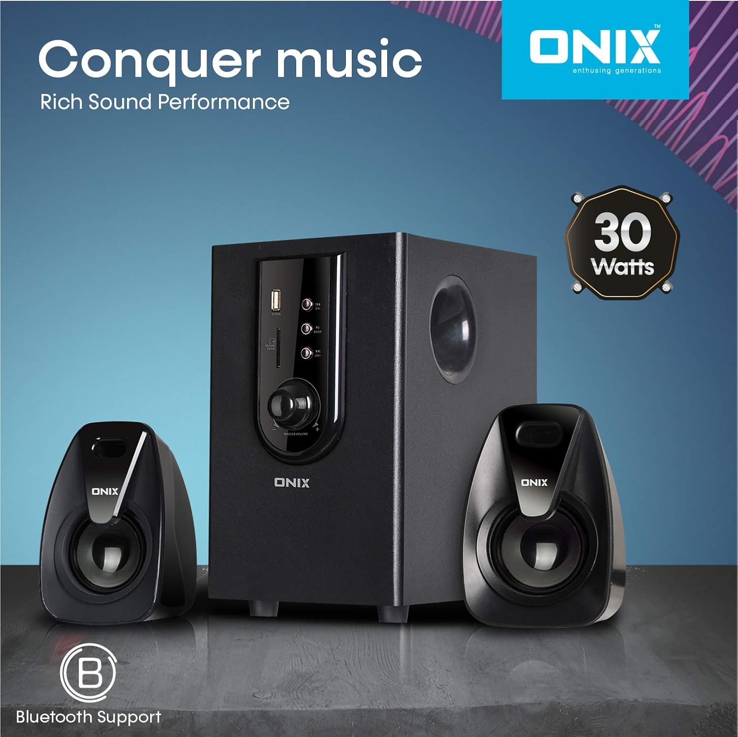 onix home theatre 2.1 price