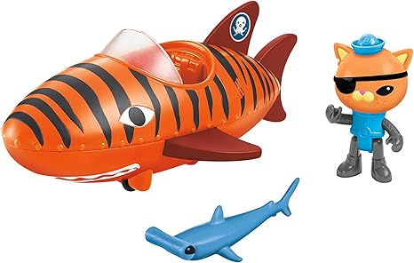 Amazon Com Fisher Price Octonauts Talking Tiger Shark Gup B Toys Games