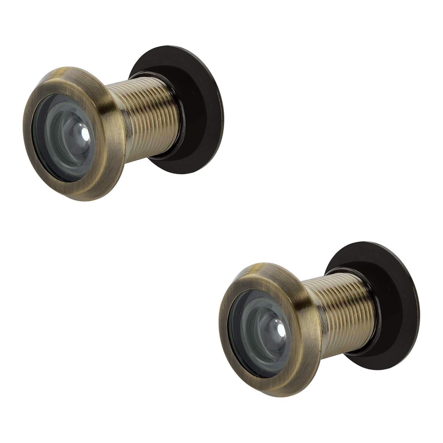 Buy Atlantic Door Lens 180°Degree Door Eye Main Door, Antique Finish, Pack of 2 Pcs Online at