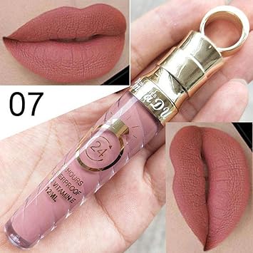 Amazoncom Shjnhan Lipstick Sexy Long Lasting Waterproof
