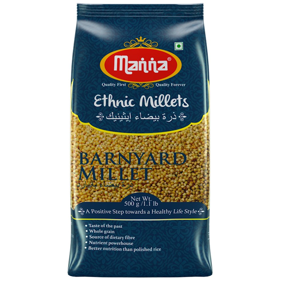 Manna Mixed Millets Combo Pack of 3 (Foxtail Millet 500g,, Kodo Millet