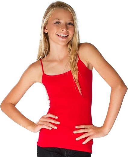 Amazon.com: Malibu Sugar Girls Camisole - Girls Cami Tank Top - Cami