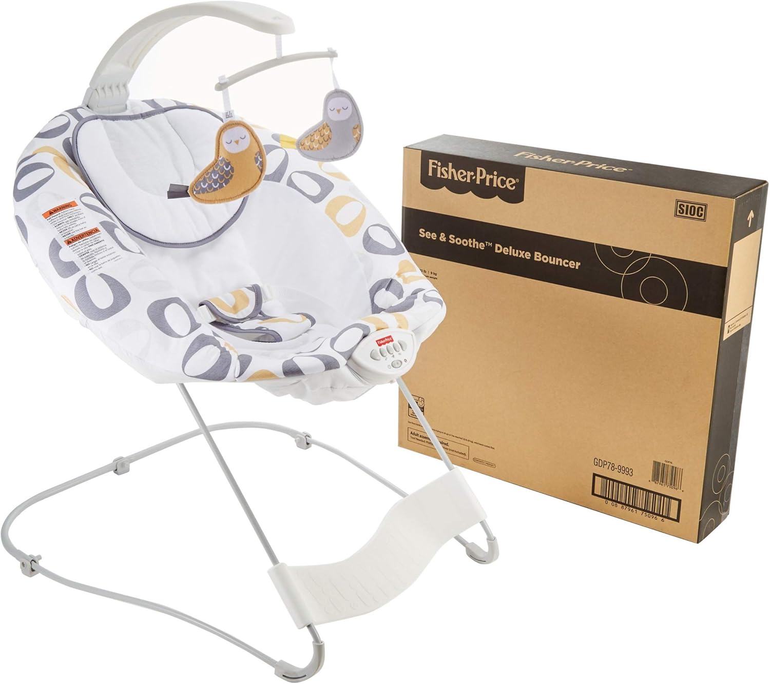 fisher price see and soothe bouncer