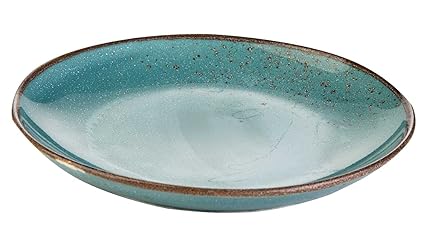 Dessertteller Kuchenteller Speiseteller NATURE COLLECTION BLAU 2 | Steinzeug | spülmaschinenfest