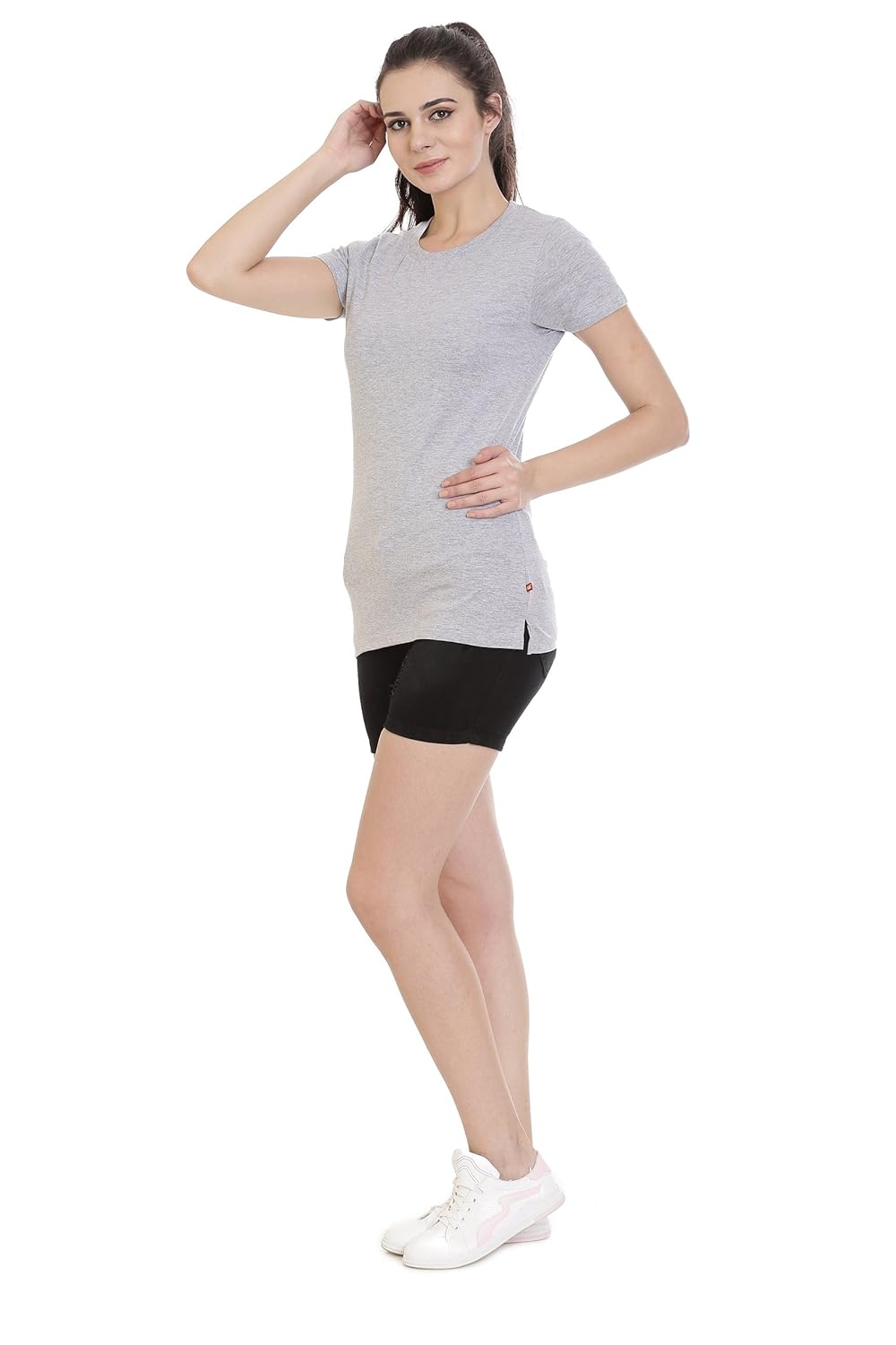 goldstroms women's sports/yoga/casual round-neck plain tee/top