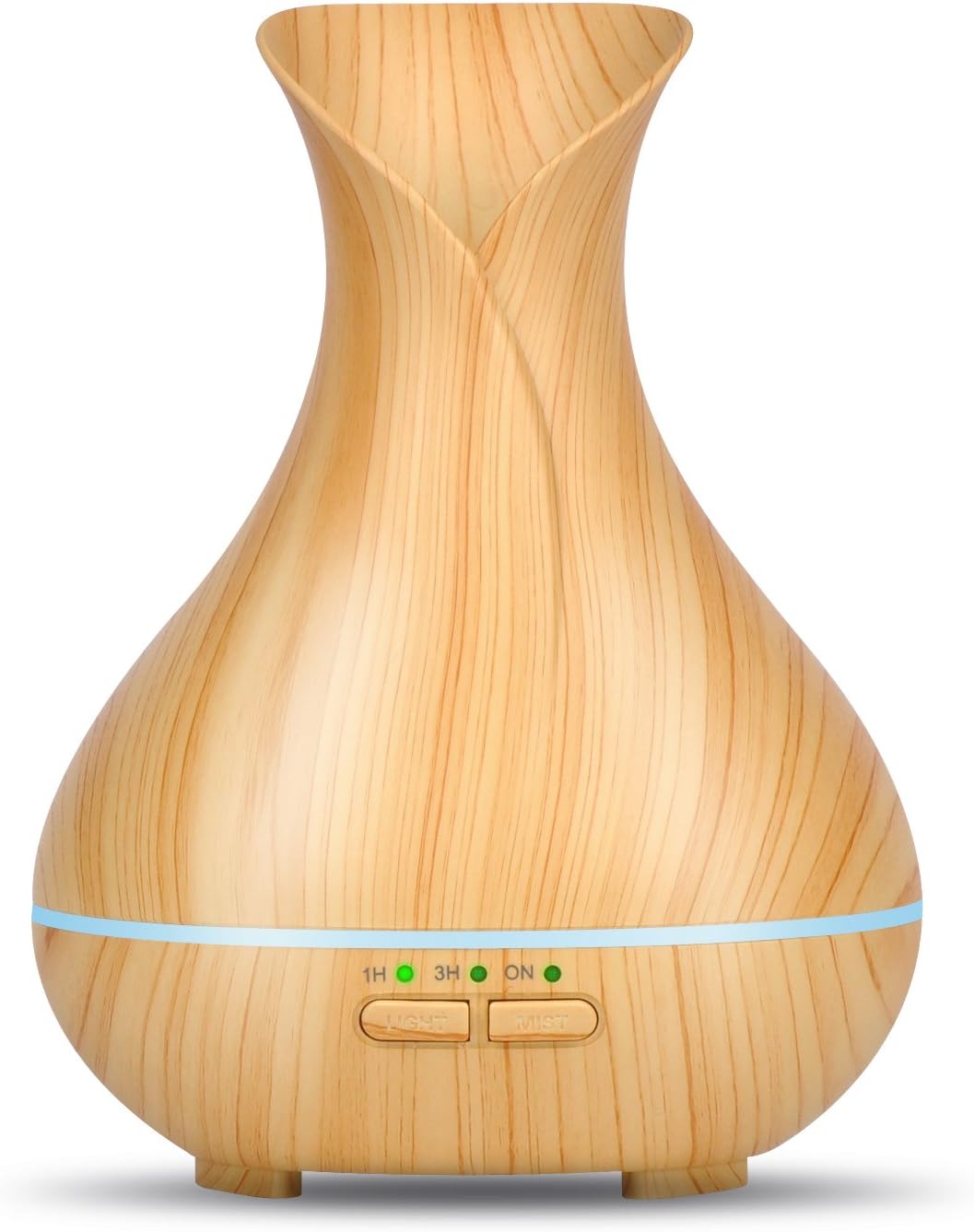 Amazon Com Olivetech Mini Aroma Essential Oil Diffuser 150ml Wood Grain Aromatherapy Diffuser Ultrasonic Cool Mist Humidifier With Waterless Auto Shut Off For Home Office Bedroom Baby Health Personal Care