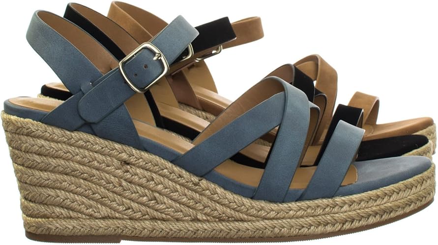 jute platform wedges