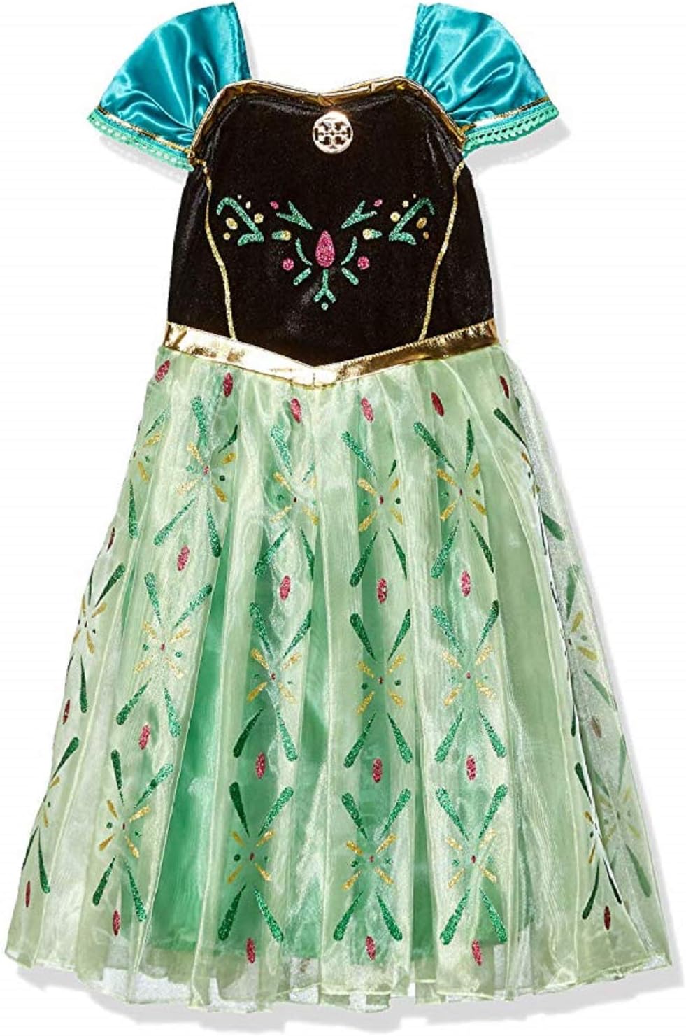 DaHeng Girls Princess Green Cosplay Fancy Party Dress Costume