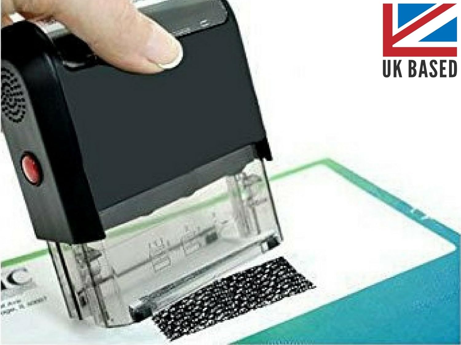 Professional Hide ID Stamp Identity Theft 1.5 Inch Perfect for Privacy