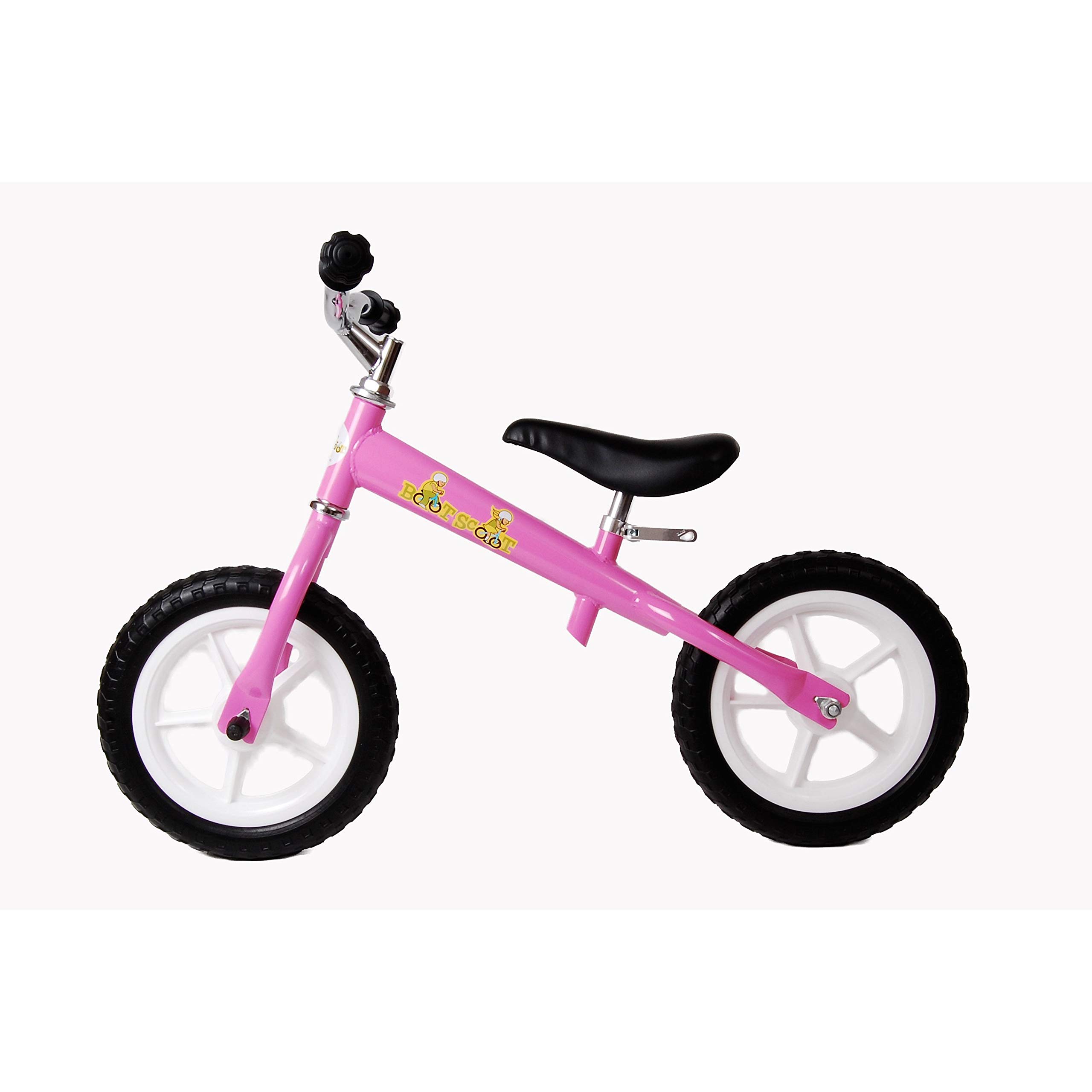 Boot Scoot Bikes Children's Zoomer Balance Bike, Sunrise Pink