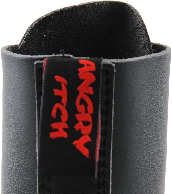 angry itch vegan boots