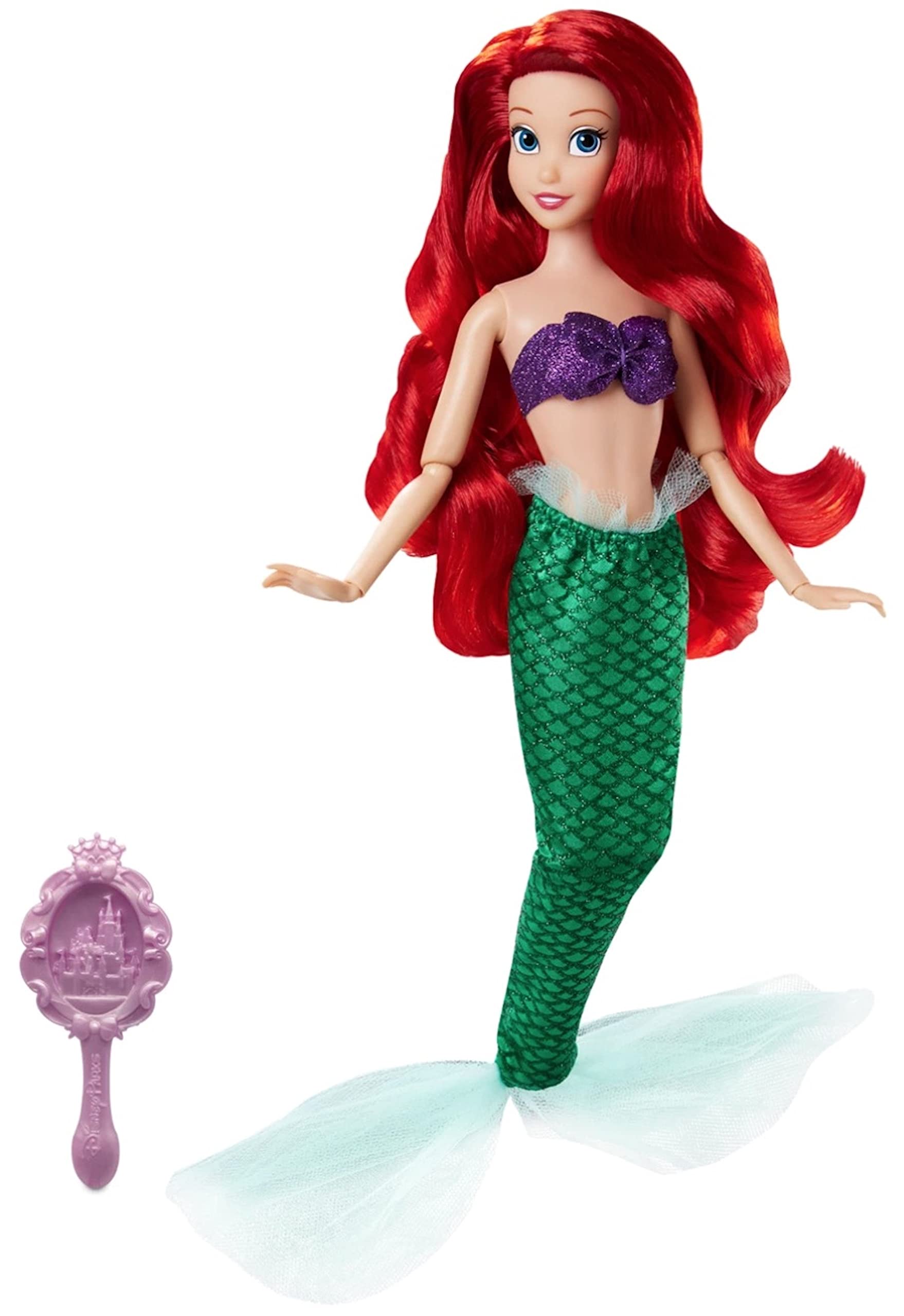 Disney Parks Exclusive - 12 Inch Doll with Brush - Ariel