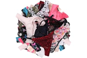 UWOCEKA Sexy Thongs for Women,Varity of T-Backs Underwear Pack G Strings Panties