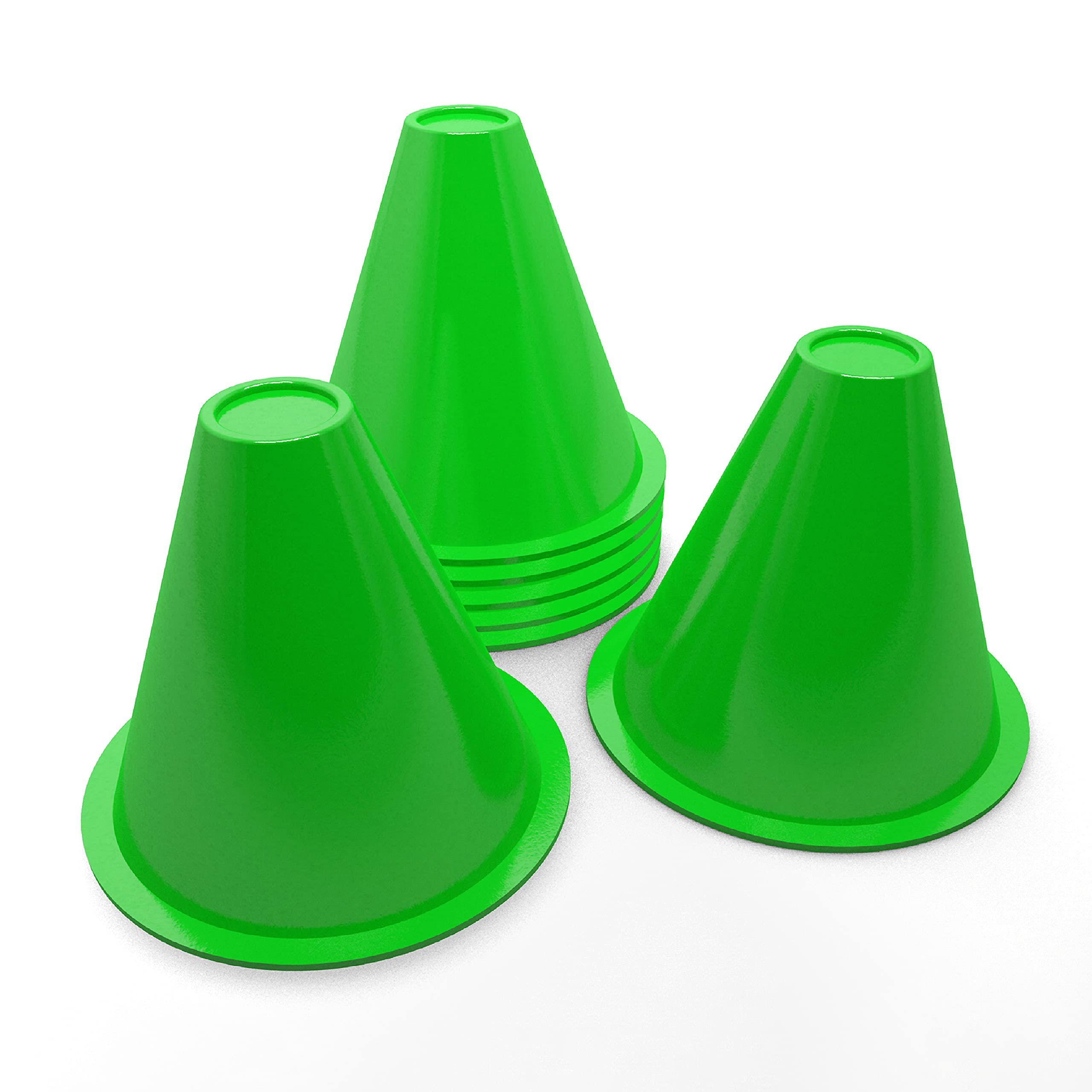 Alephnull Windproof Skate Roller Cones Plastic Skating Marker (Green)