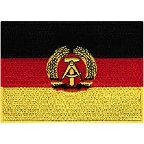 Amazon.com: Cypress Collectibles - East Germany Flag Patch ...