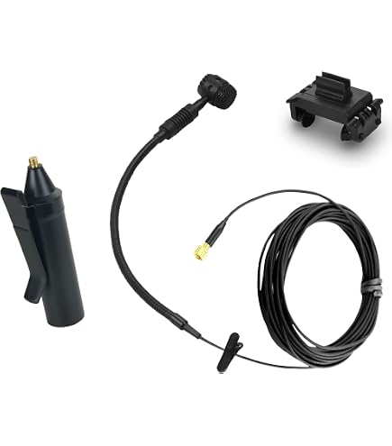 Behringer CB 100 Microfono A Collo D'Oca A Condensatore Per Strumenti Acustici – Cardioide, Altoparlante Integrato E Cavo XLR