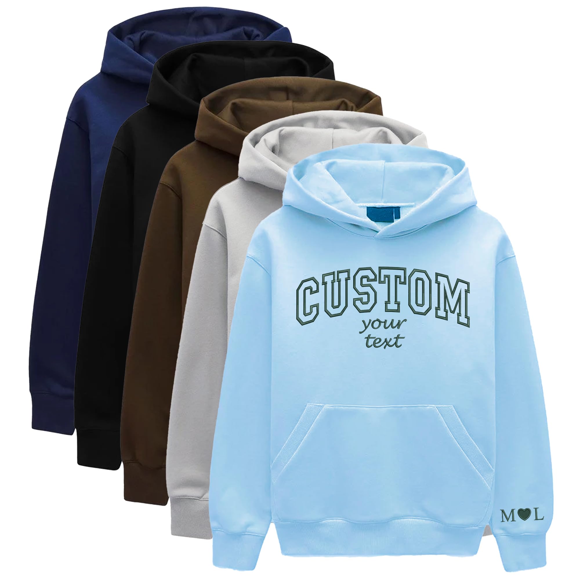 Parahouse Custom Embroidered Hoodie Design Your
