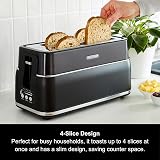 Morphy Richards Signature Opulent 4 Slice Toaster 1800W Black view 4