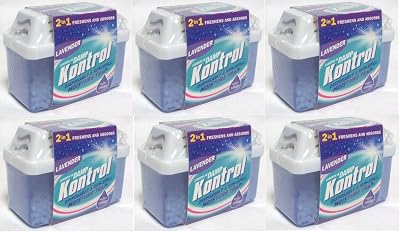 Kontrol 6 x Mini Moisture Trap Freshens Air Absorbs Damp Lavender Scent