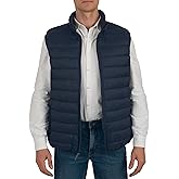 Alpine Swiss Clark Mens Puffer Vest Down Alternative Water Resistant Packable Outerwear Zip Up Pockets Warm Versatile Layer