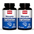 Jarrow Formulas Neuro Optimizer - 120 Capsules, Pack of 2 - Brain Health & Antioxidant Support - Includes 7 Neuro Nutrients - Gluten Free - 60 Total Servings