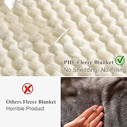 PHF Ultra Soft Flannel Fleece Throw