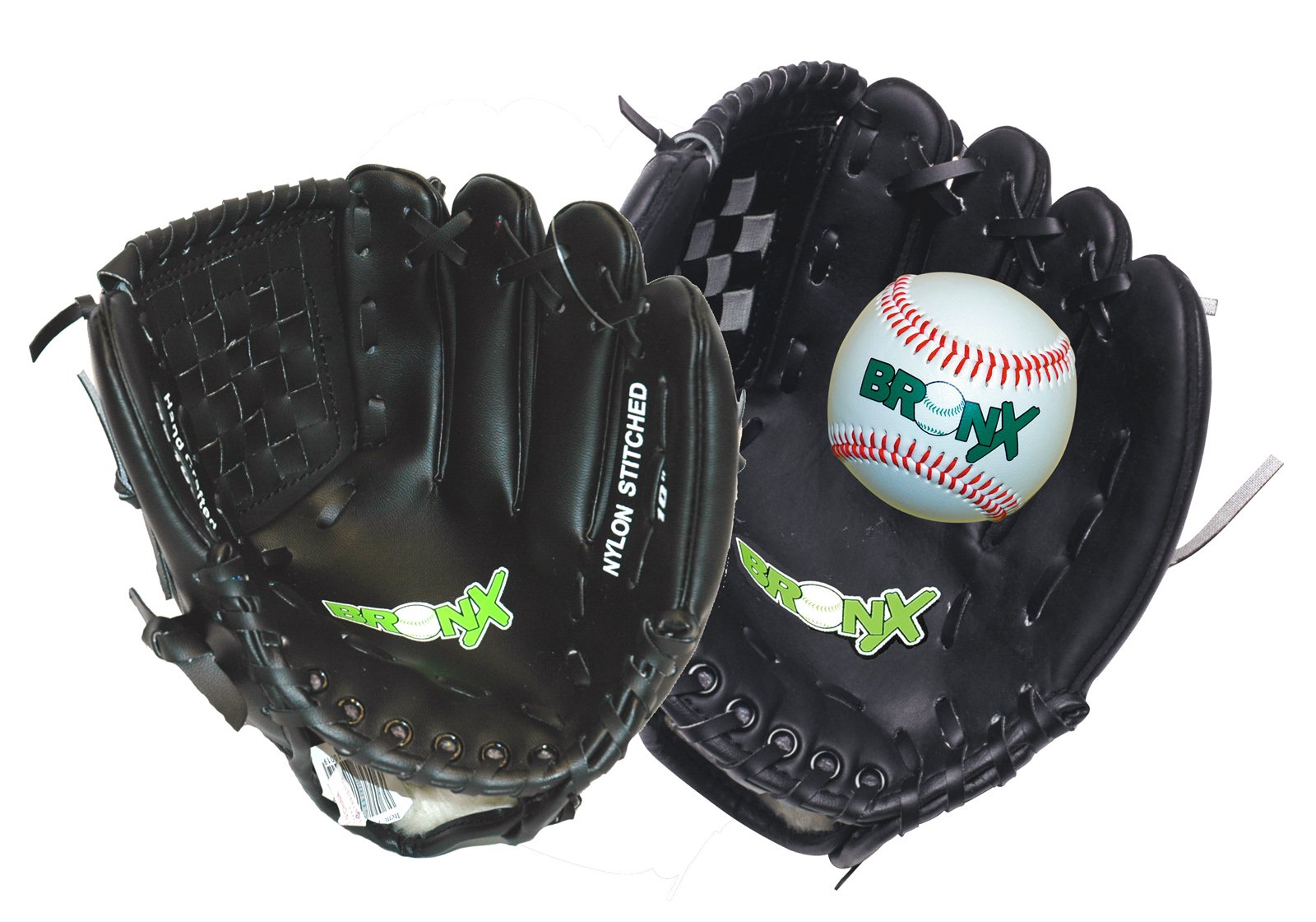 Bronx Mixed Catch Set Adult/Junior Mixed Set - Black/White, 11 Inch