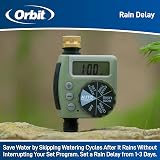 Orbit 62056Z Watering Timer, Single-Dial, Rain Delay, Green view 7
