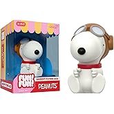 Super7 Fun! Fun! Peanuts Snoopy (Flying Ace) Vinyl Figure - 5" Peanuts Action Figure - Classic Cartoon Collectibles and Retro Toys