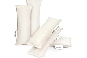 MARSHEEPY 12 Pack Bamboo Charcoal Shoe Deodorizer Bags，Shoe Odor Eliminator,Charcoal Air Purifying Bags, Activated Charcoal Odor Absorber for Gym Bag, Car, Pet, Closet