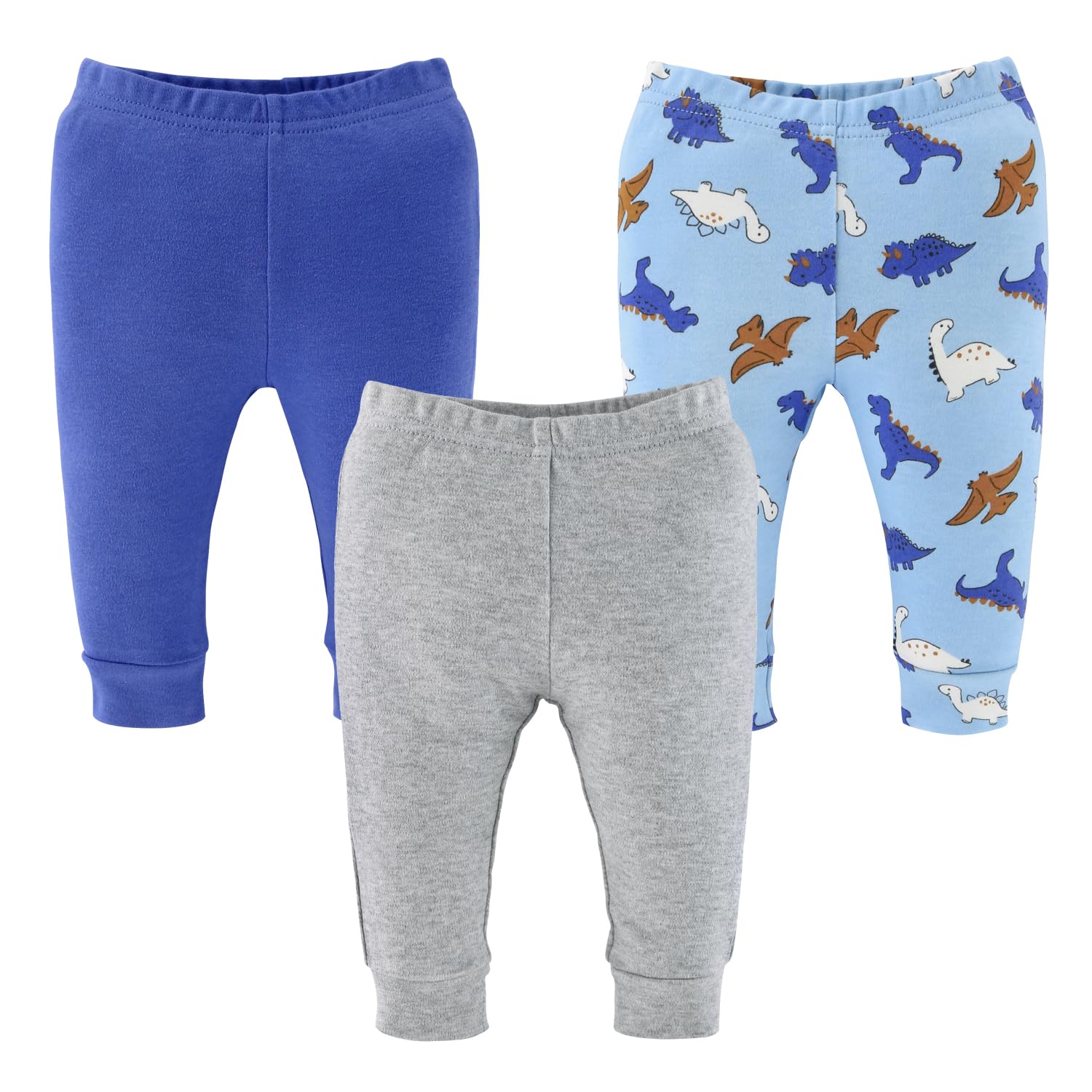 The Peanutshell Baby Layette Gift Set for Boys - 16 Piece New Born Boy Gift Set, Baby Clothes & Newborn Essentials Must Haves - Newborn Clothes 0-3 Months - Blue Dino