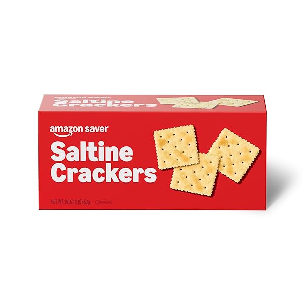 AMAZON SAVER, SALTINE CRACKERS, 16 OZ