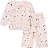 Modern Moments by Gerber baby-girls Toddler Bunny Fleece 2-piece Sweater & Pant Pajama Set